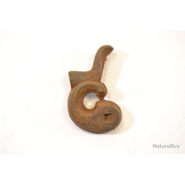 Chien pour fusil de chasse � broche ou chien,poudre noire Brut de fabrication. Restauration (K)