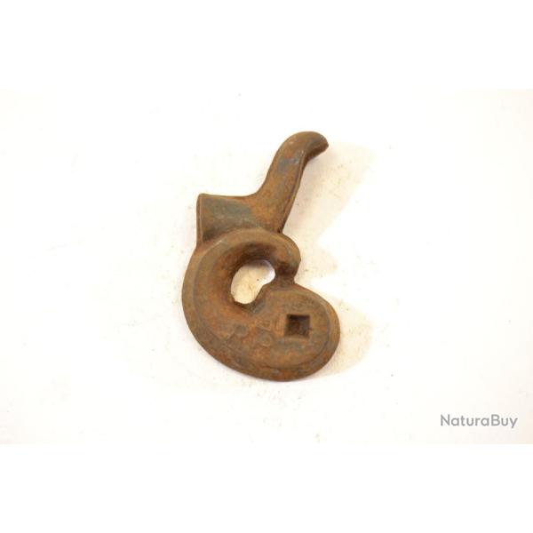 Chien pour fusil de chasse � broche ou chien,poudre noire Brut de fabrication. Restauration (X)