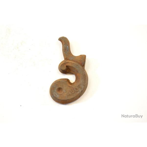 Chien pour fusil de chasse � broche ou chien,poudre noire Brut de fabrication. Restauration (AC)