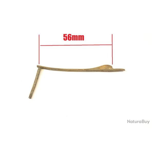 Ressort de grenadi�re ou embouchoir pour fusil de collection, �pinglette ressort L epingle (A)