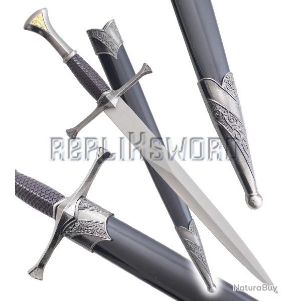 Dague Medieval Isildur Couteau Poignard Decoration Repliksword