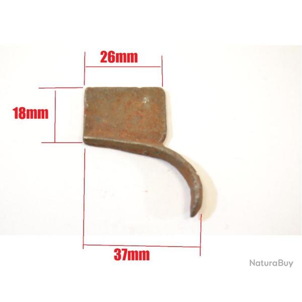 Detente en pour fusil � chien, brut de fabrication (H)