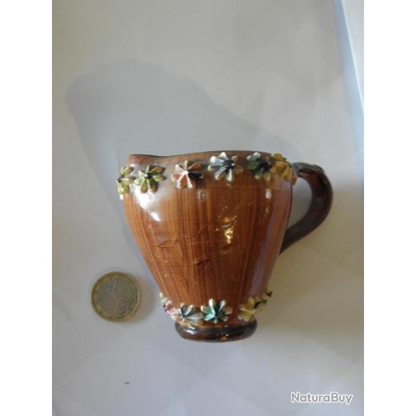 vintage ceramique et porcelaine pot  lait