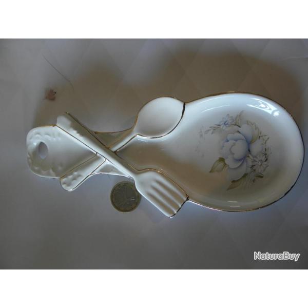 vintage porcelaine repose-cuillre