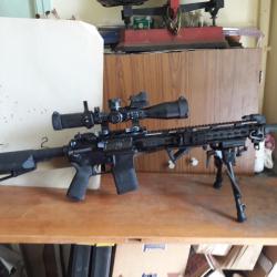 *NOUVEAU PRIX! Carabine"AR15"ANDERSON MANUFACTURING + LUNETTE 4-18 X 44", neuf ,223 WYLDE + Acc.Pro.