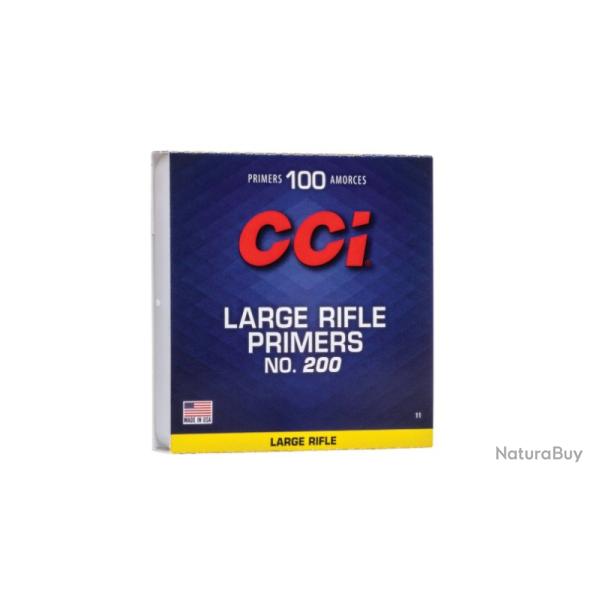 AMORCES CCI LARGE RIFLE N�200 X100