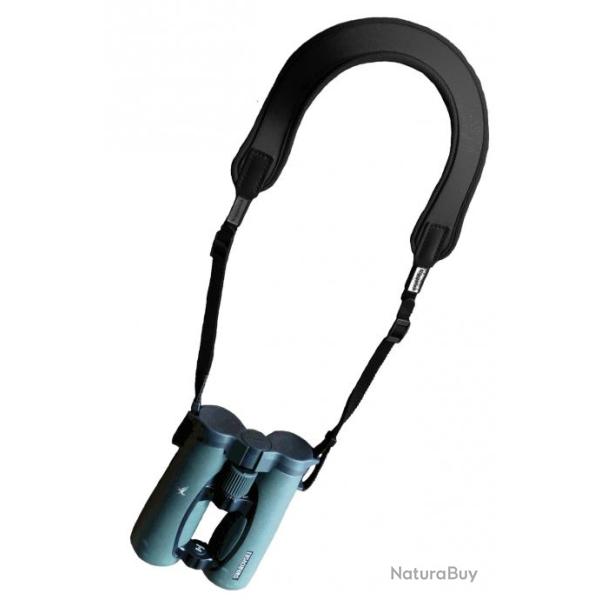 Sangles noprne pour jumelles Niggeloh de couleur noire