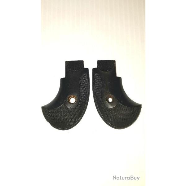 PLAQUETTES DE POIGNEE DE REVOLVER / PISTOLET EN BAKELITE