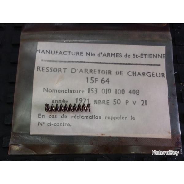 ressort d'arretoir de chargeur mas45 mas 45 (1815)