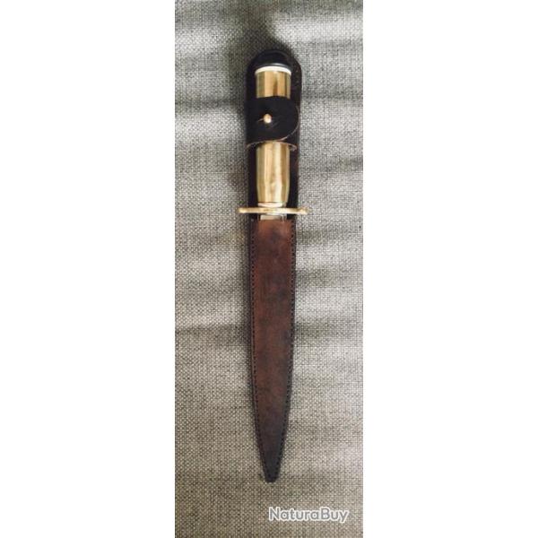 Couteau de chasse  lame fixe