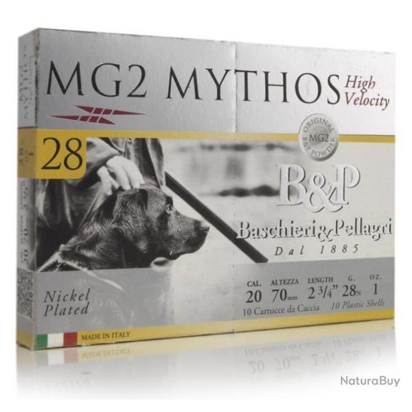 Cartouche Baschieri & Pellagri MG2 Mythos HV Cal. 20  28g N7 par 50
