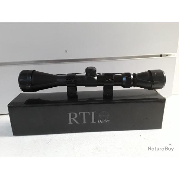 LUNETTE 3.9 X 40 RTI - NEUF!! A SAISIR AVEC COLLIER POUR RAIL DE 21MM