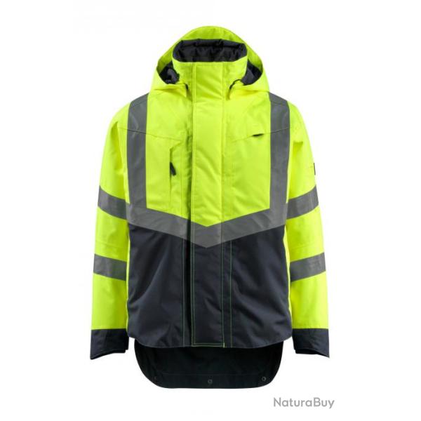Veste d ext�rieur haute visibilit� MASCOT HARLOW 15501 231 Jaune Bleu Marine