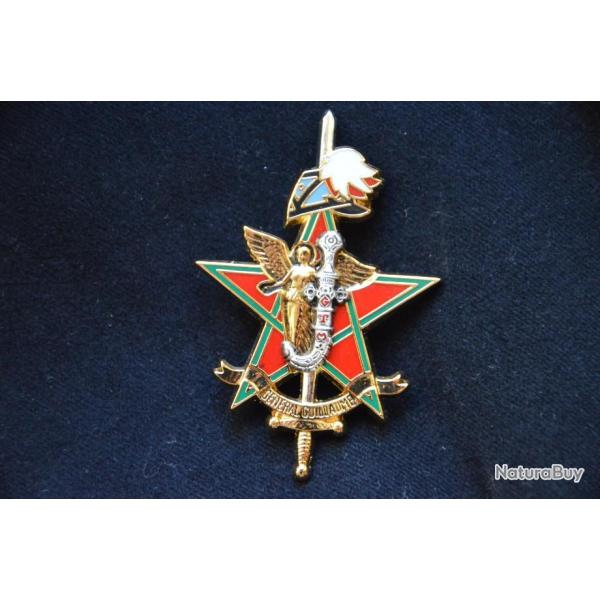 INSIGNE PROMOTION ESM SAINT CYR GENERAL GUILLAUME-BALME-GOUMIERS-TABORS MAROCAINS-ITALIE