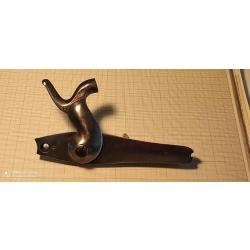 Platine de Pistolet  ou fusil  &agrave; percussion A J multi poin&ccedil;ons