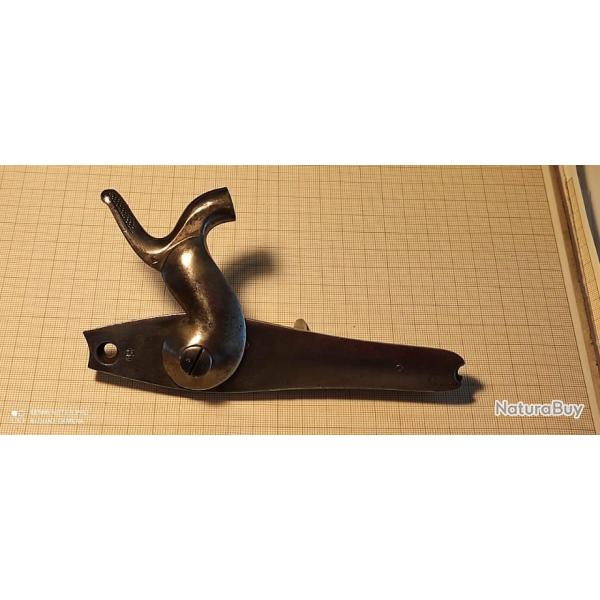 Platine de Pistolet  ou fusil  � percussion A J multi poin�ons