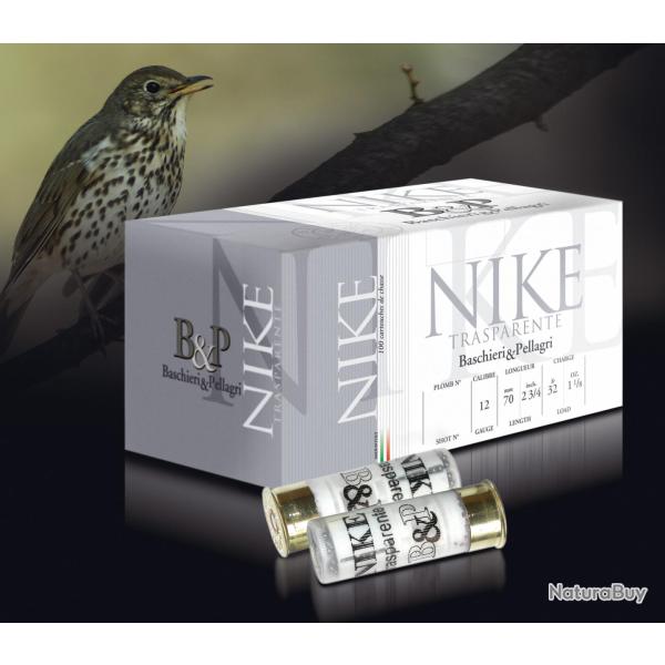 Pack 100 cart. B P Nike Cal. 12 32 g Plomb