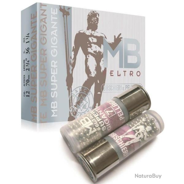 Cartouche B P Super Gigante Cal. 12 36 g Plomb