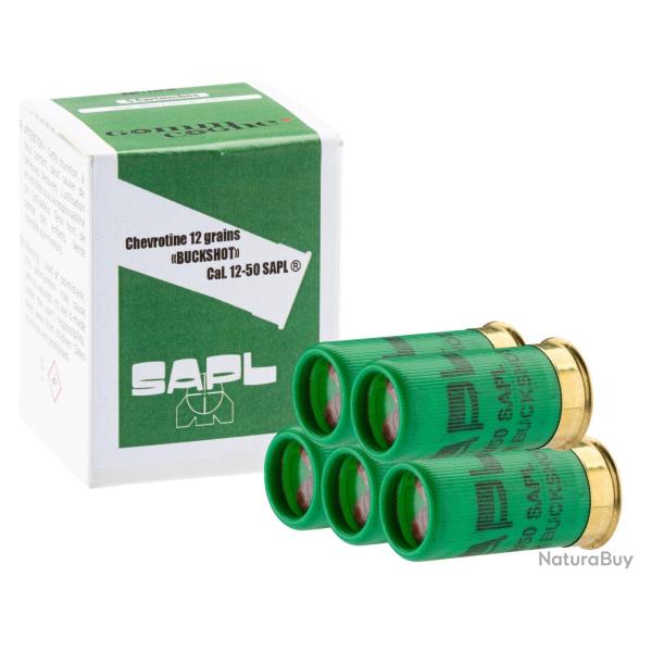 Cartouche SAPL chevrotines Mini Gomm-Cogne / Cal. 12/50