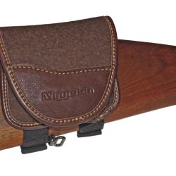 Cartouchi&egrave;re de crosse Niggeloh Cuir / 6 balles