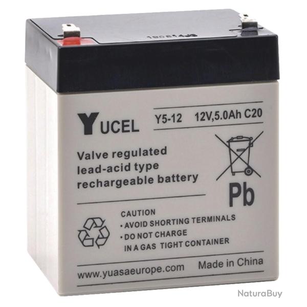 Batterie rechargeable 12 Volts pour agrainoir automatique 12V