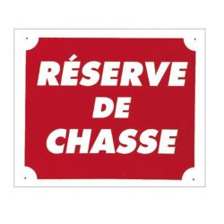 Pack 10 pancartes de chasse R&Eacute;SERVE DE CHASSE