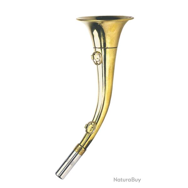 Corne de chasse 30 cm ronde cintr�e � pavillon Elless