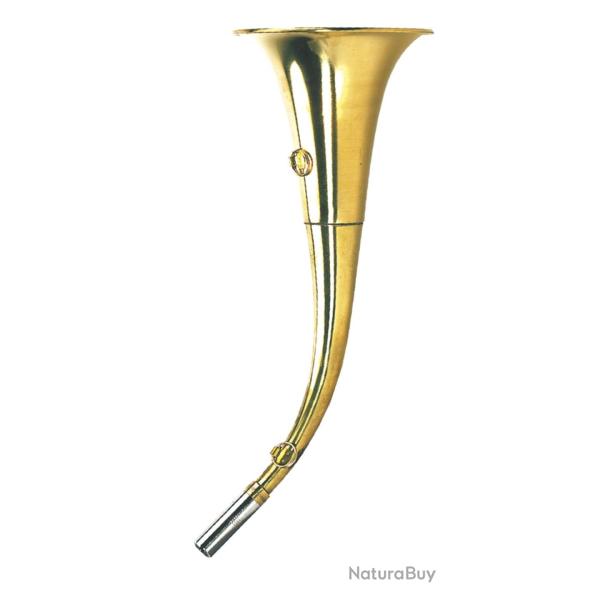 Corne de chasse 45 cm ronde cintr�e � pavillon Elless