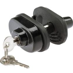 Verrou de pontet &agrave; cl&eacute;