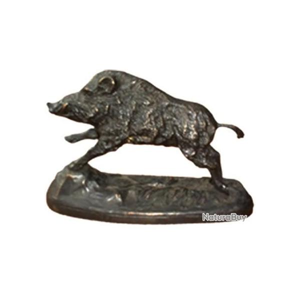 Bronze Sanglier sautant grand mod�le