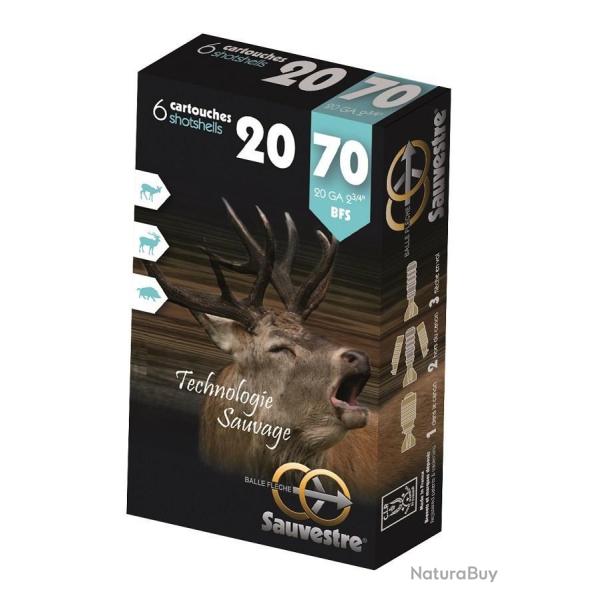 Cartouche Sauvestre / cal. 20/70 - BFS 22,5 g