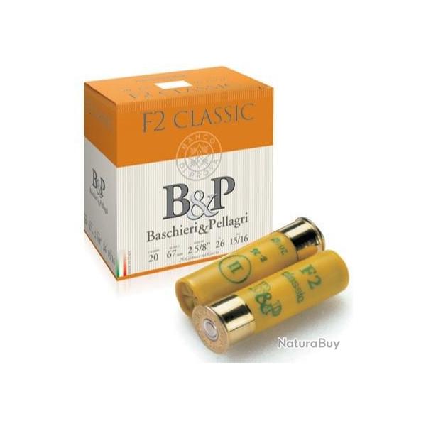 Cartouche B & P F2 Classic / Cal. 20 - 26 g-Plomb N�7