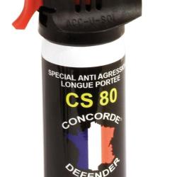 Bombe lacrymog&egrave;ne au gaz CS 50 ml