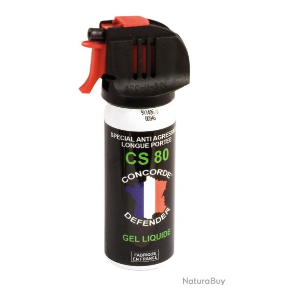 Bombe lacrymog�ne au gel CS 50 ml