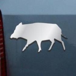 Logo m&eacute;tallis&eacute; Sanglier