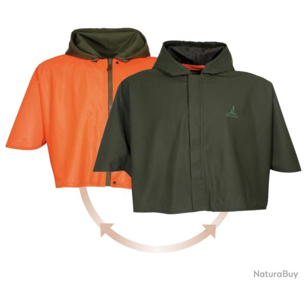 Capeline r�versible Percussion Kaki - Orange