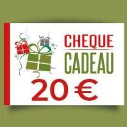 Ch&egrave;que-cadeau 20 &euro;