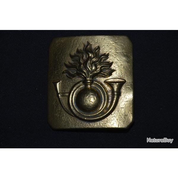 PLAQUE DE  CEINTURON VOLTIGEUR GARDE IMPERIALE-SECOND EMPIRE-NAPOLEON III-GUERRE DE 1870