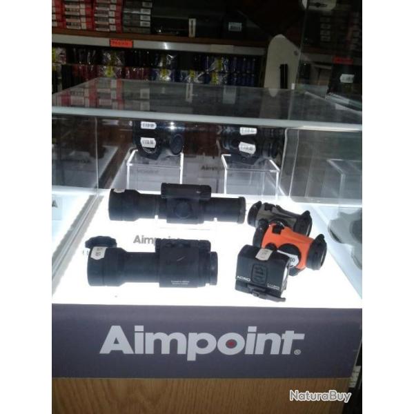 Aimpoint micro H2 2moa noir neuf