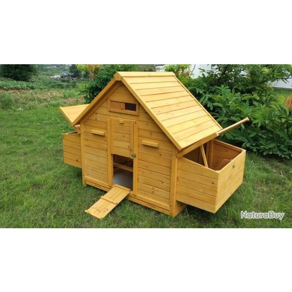 Poulailler XXL abri poule caille volaille oie pintade poulailler coq NEUF avis cielterre-commerce