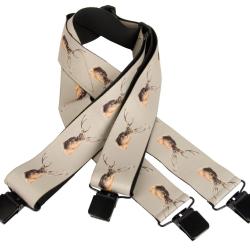 Bretelles larges de chasse Cerf Somlys 170