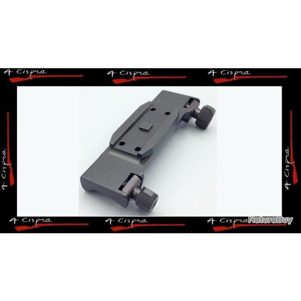 Montage LUSZCZEK Acier Amovible AIMPOINT H1/H2 & Clones pour Blaser R93, R8, B97, BBF97, D99, K95