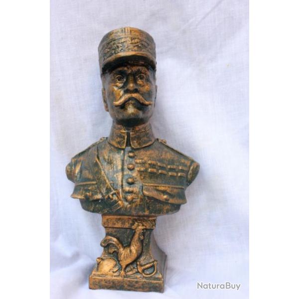 Buste du Mar�chal Foch (Finition bronze) 4a.