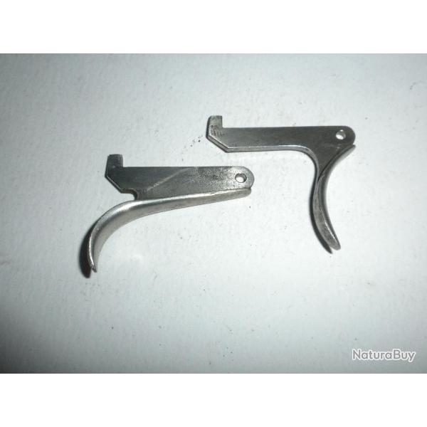 VENDU PAR CUIRASSIER11 PAIRE DE QUEUES DE DETENTE  FUSIL DE CHASSE SUPERPOSE ITALIEN CAL 12
