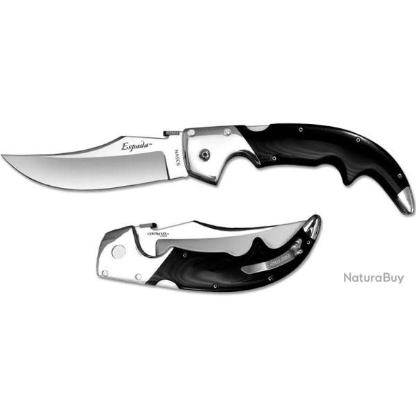 Couteau Cold Steel Espada Large Lame Acier S35VN Manche G-10 Lockback CS62MB
