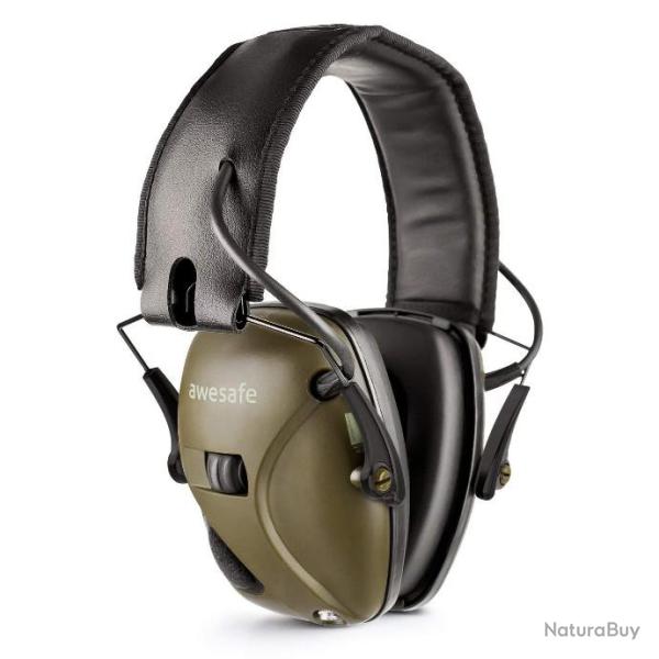 CASQUE TIR ANTI BRUIT ACTIF ELECTRONIQUE Protection Auditive