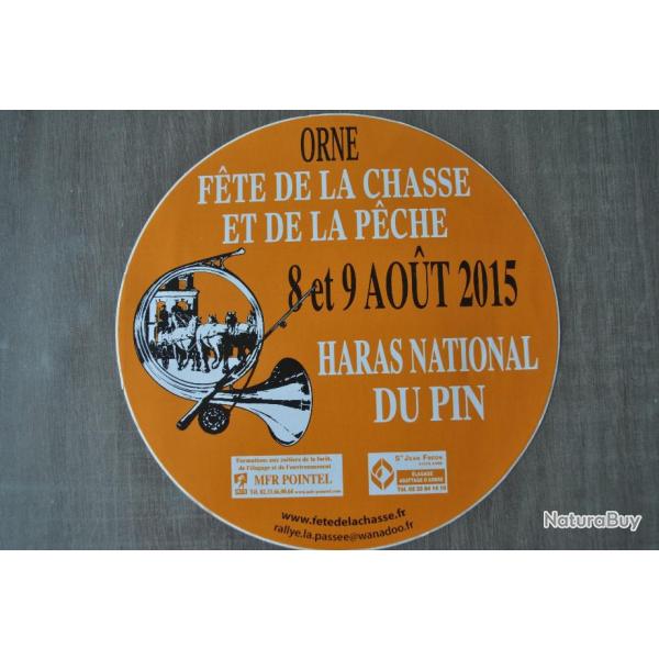 autocollant de la chasse 2015