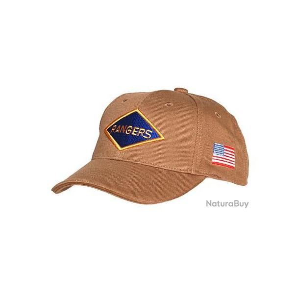 Casquette beige RANGERS 2nd Battalion Pointe du Hoc Omaha Utah D DAY JEEP cap