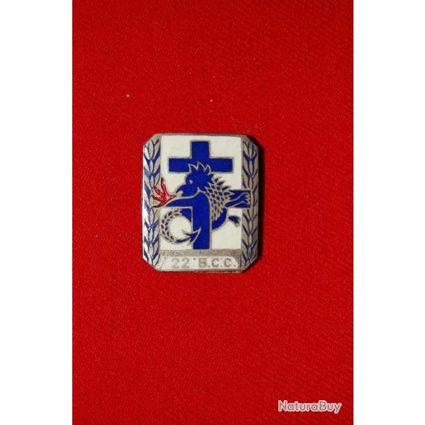 INSIGNE 22 BATAILLON DE CHARS DE COMBAT-INSIGNE 22 BCC-NANCY-CAMPAGNE DE FRANCE 1940