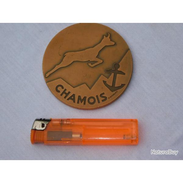 insigne marine : CHAMOIS - BATIMENT SOUTIEN REGION - MEDAILLON BRONZE
